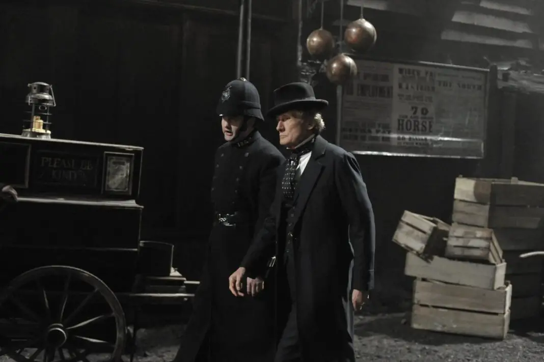 Bill Nighy and Daniel Mays in The Limehouse Golem