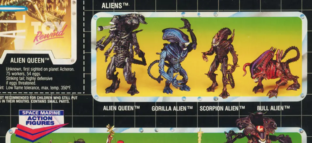 alien action figures 90s