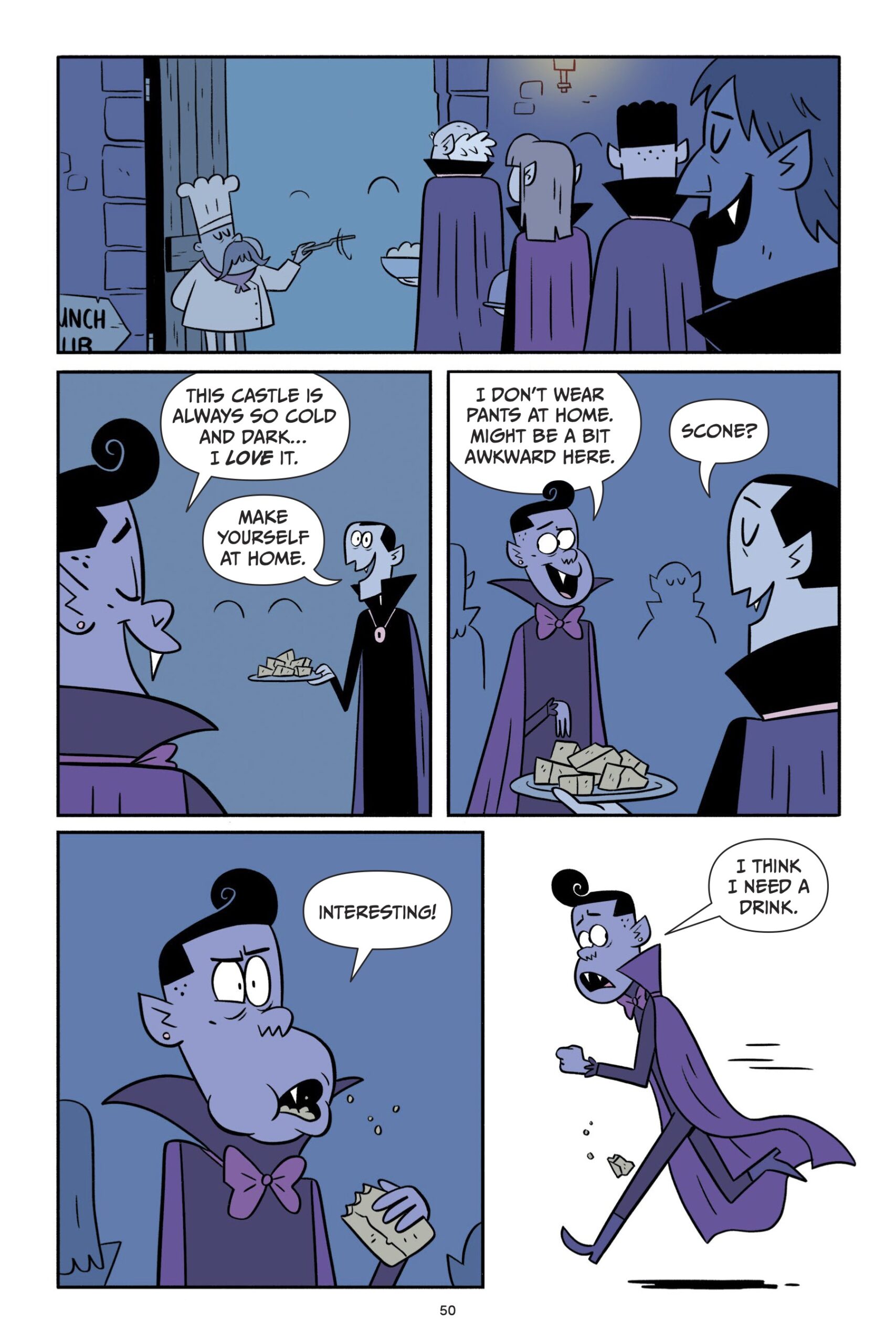 Page From Drac Brunch Club