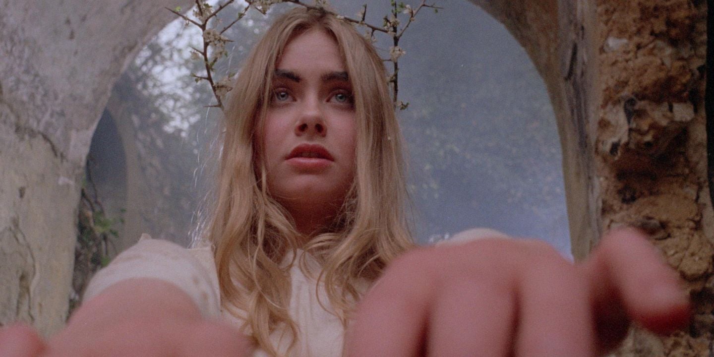 Woodlands Dark an Days still from Folk Horror Film