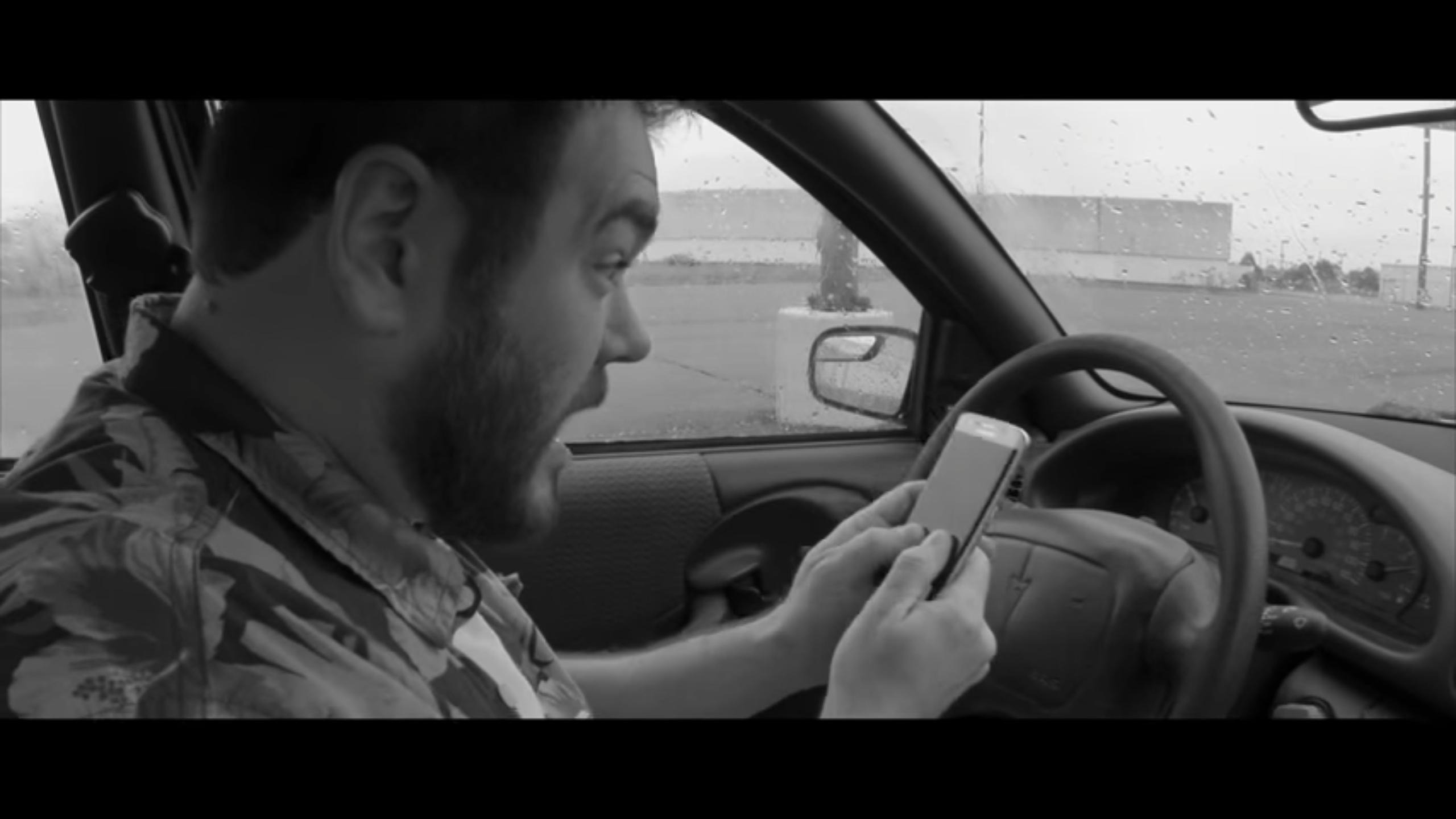 Atomic Zombies black and white still