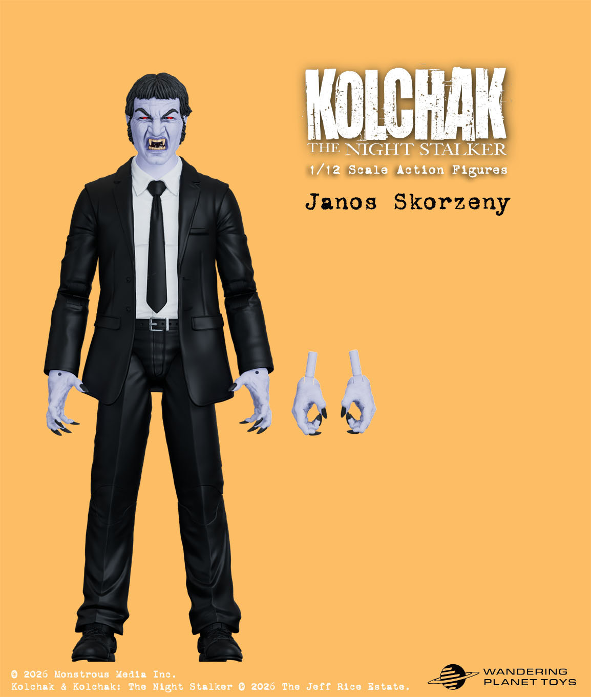 Janos Skorzeny action figure from The Night Stalker