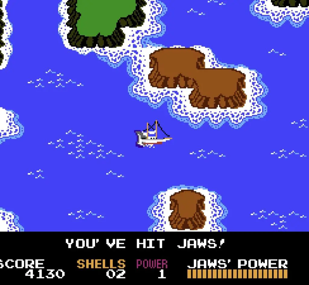 If you've ever played Jaws on the NES, you already know this is BAD news.
