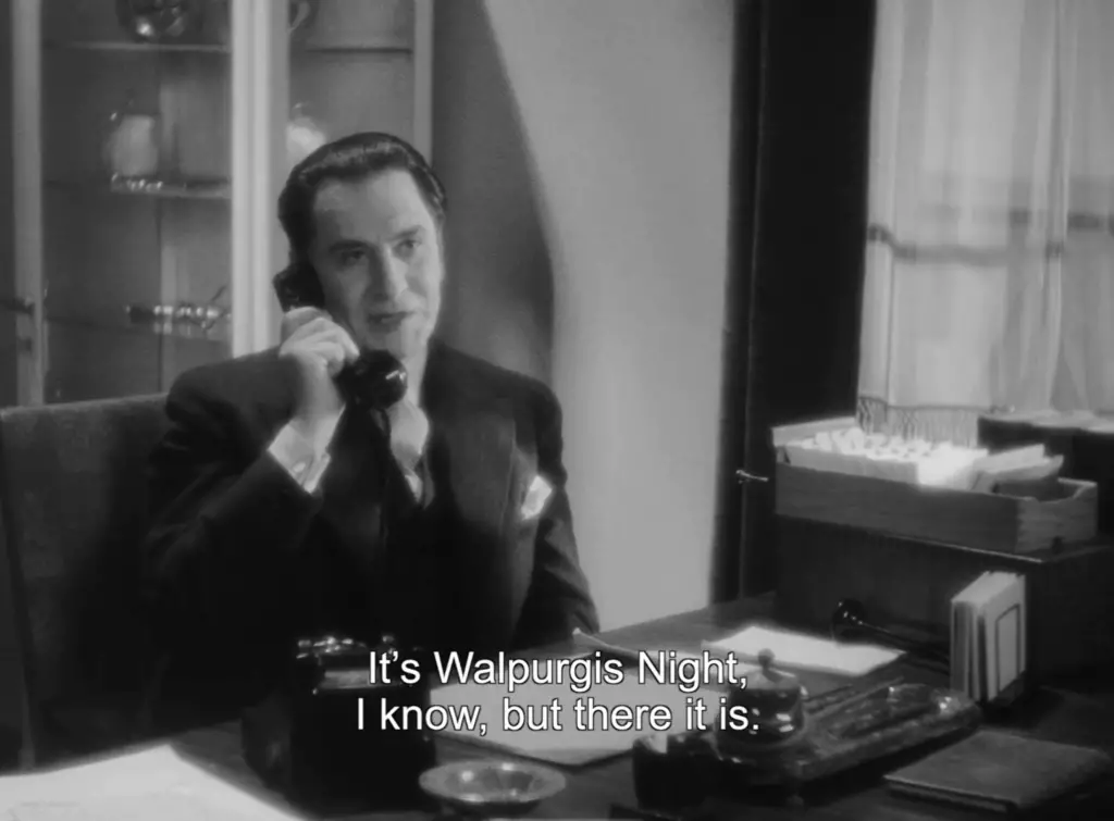 You don't need to know anything about the holiday to catch the gist of Walpurgis Night.