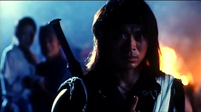 Warrior faces danger in Shaolin vs Evil Dead 2