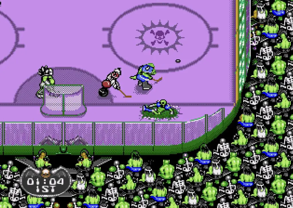 It's *almost* as violent as the Red Wings/Avalanche rivalry back in the day.