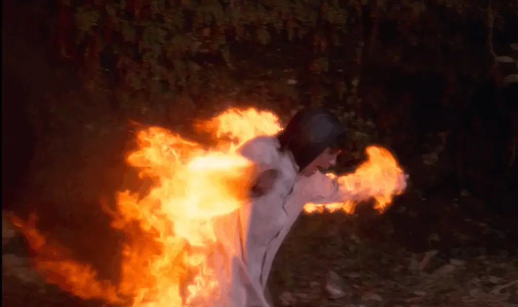 I'm sure the safety precautions taken on the set of an early '80s Italian zombie movie were top notch.