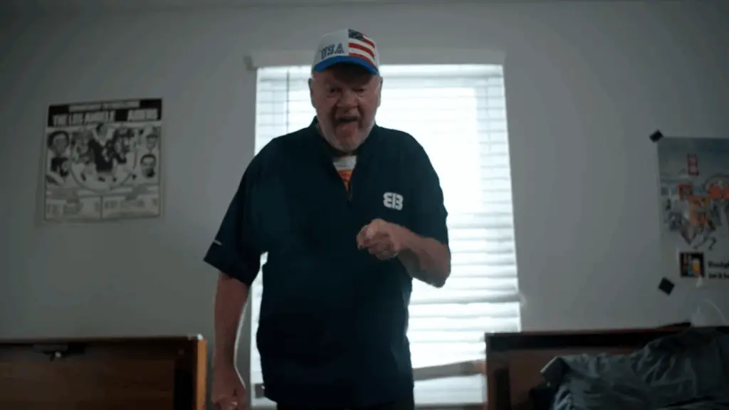 Joel D. Wynkoop STEALS this movie as the stereotypical, sadistic football coach.