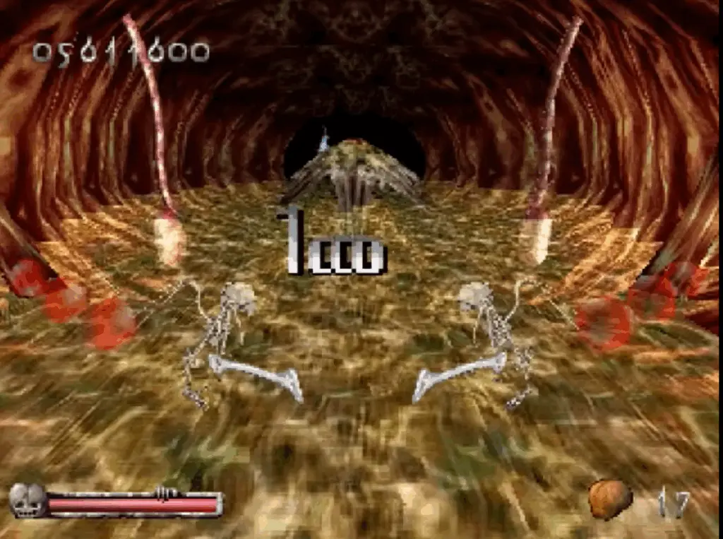We weren't kidding about Screaming Mad George having his own PS1 body horror pinball game, either.