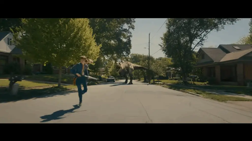 The worst thing about the '80s was definitely the random dinosaur attacks.
