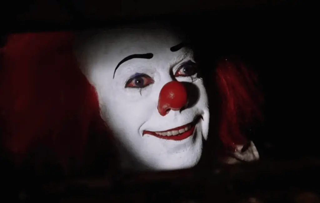 Tim Curry's portrayal of Pennywise the Clown in 1990's It mini-series is about as iconic as it gets.