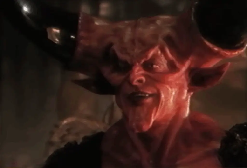 Beneath all of the make-up, I assure you Tim Curry is in there somewhere.