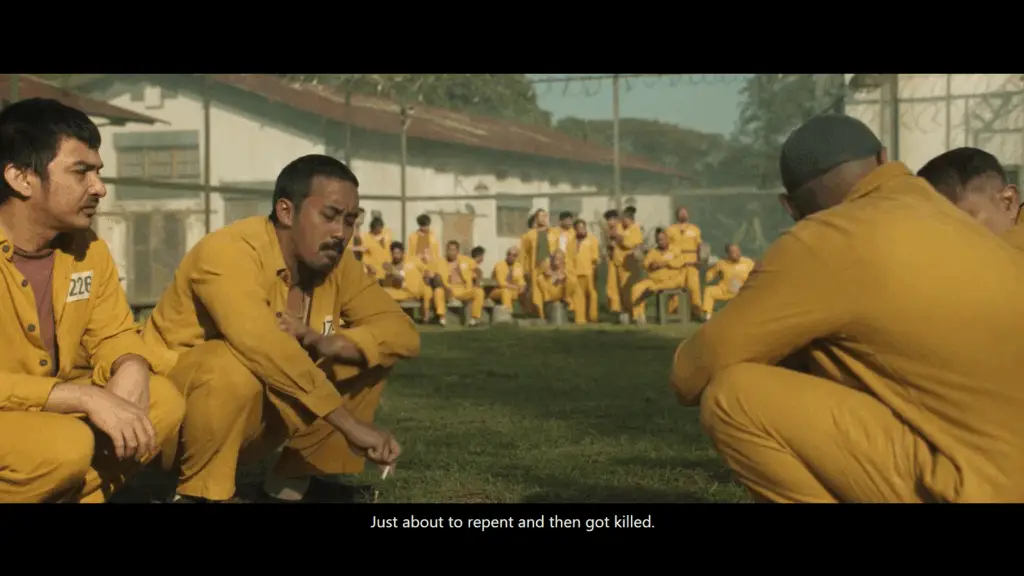 Ghost in the Cell is an oddly poetic film at times. Kinda.