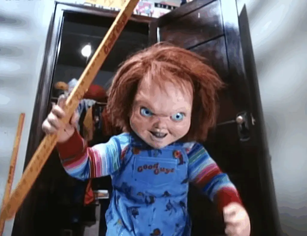 Chucky is a bad mofo, but can even HE deal with the holy terror that is Junior Healy?