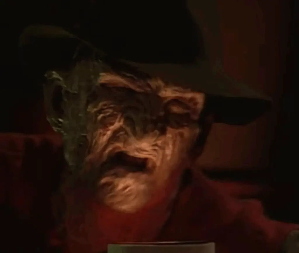 Well, it's still not as corny as "Freddy's Dead."