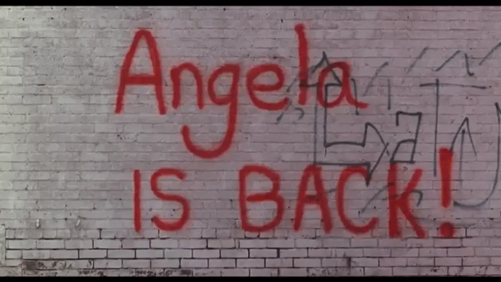 That is very nice penmanship for a spray can.