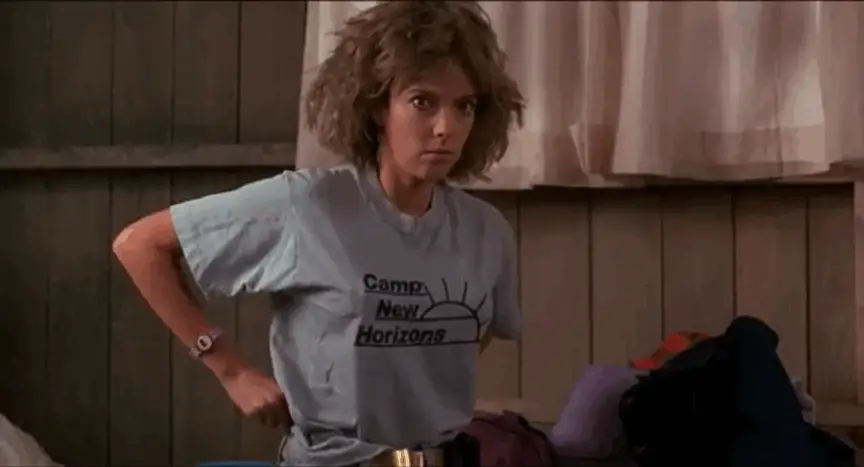 Pamela Springsteen as Angela in Sleepaway Camp III.