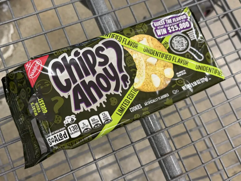 Gotta love that slimy "Chips Ahoy?" font, huh?