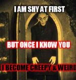 Horror meme of Orlok from the classic horror movie Nosferatu.
