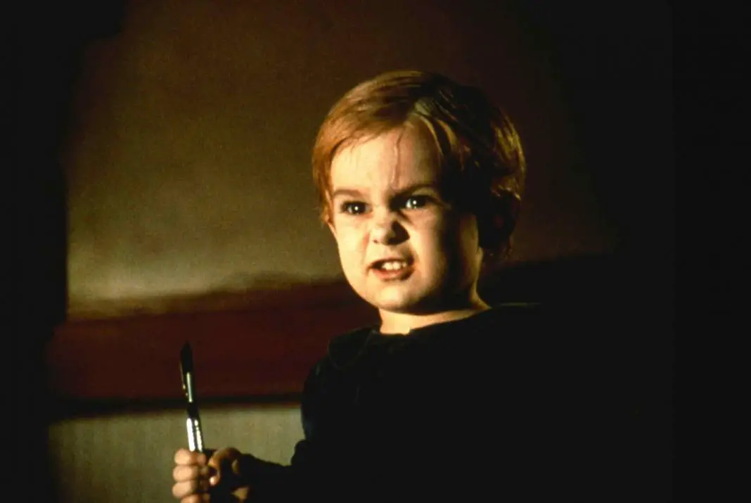 gage from the stephen king novel pet sematary when after being killed is buried in a malevolent cemetery by his father, only to come back to try and kill the family