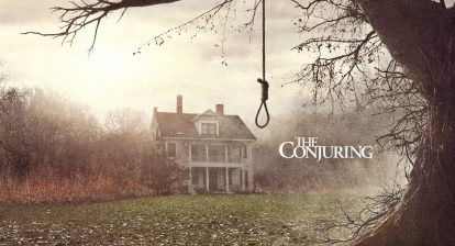James Wan and Leigh Whannell - Wan and Whannell The Crooked Man. The movie poster shot for the conjuring in where a woman hung herself of the back yard tree. The Conjuring 2