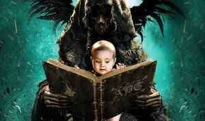 Teacher facing prison for showing students the abcs of death. The abcs of death dvd cover and movie poster image with a grim reaper type reading a baby his abcs.