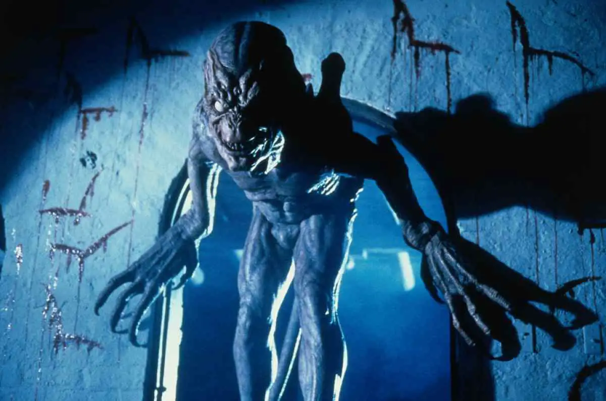 the big head that is pumpkinhead from the popular movies from 1988 to the early nineties.