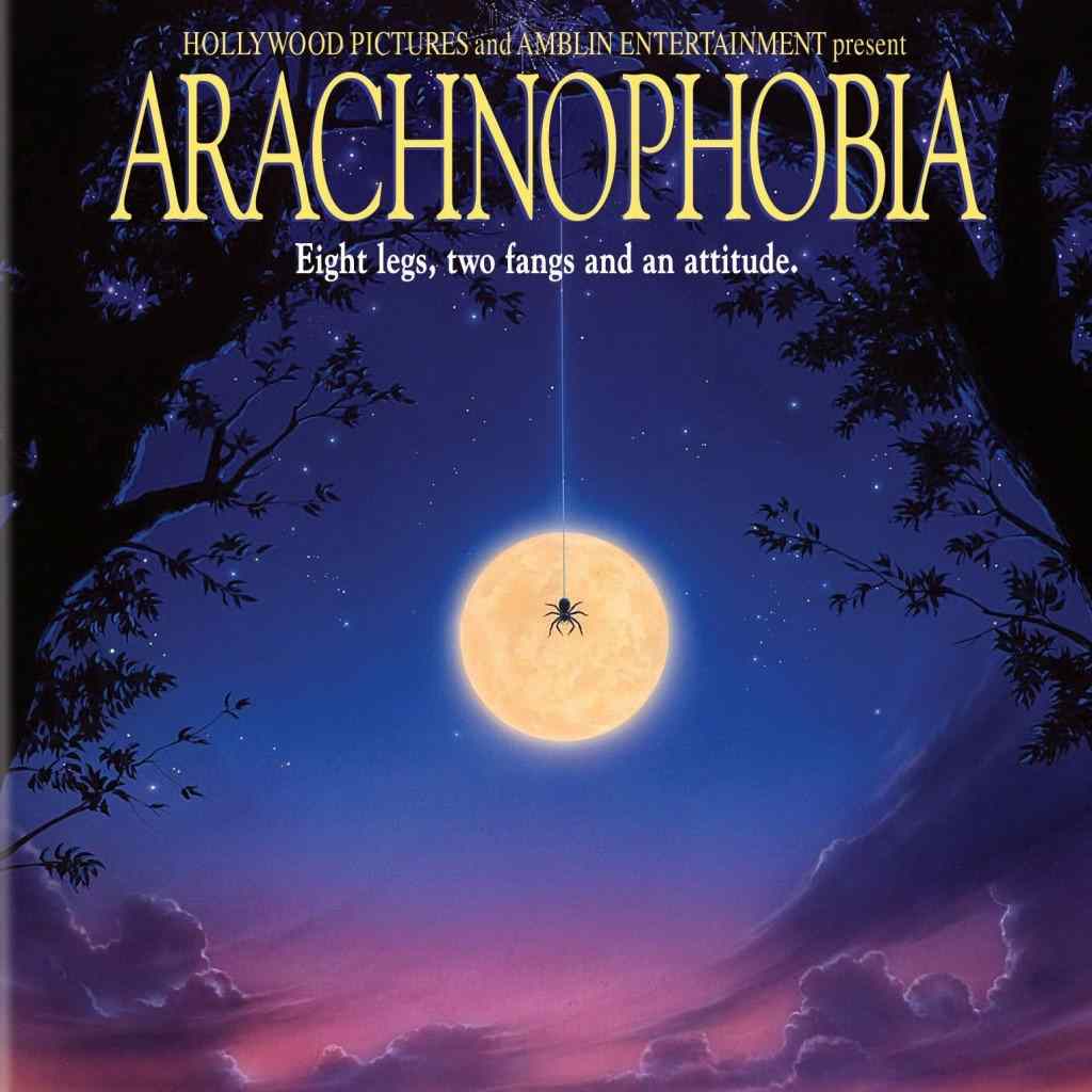 The movie poster for Arachnophobia directed by Frank Marshall.