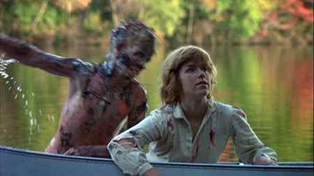 The infamous boat scene from Friday the 13th 1980. Written by Victor Miller and directed By Sean S. Cunningham