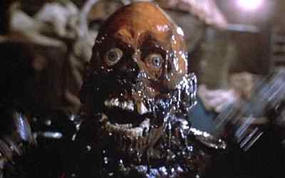 A scene from Return of the Living Dead which is one of Ten of the Best Non-Romero Zombie Films