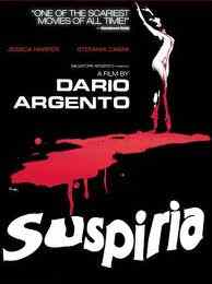Top Ten Giallo Films. Poster for Dario Argento's Suspiria.