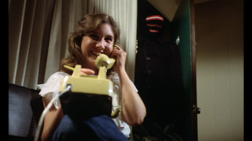 A helpless victim in The Toolbox Murders 1978, a grindhouse/slasher hybrid.