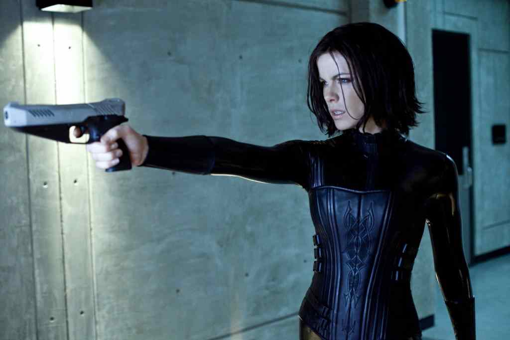 Kate Beckinsale who plays Selene in the underworld and movie series.