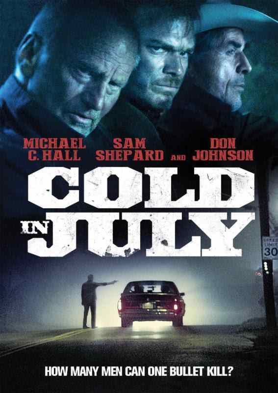 Poster for Jim Mickle's Cold in July.