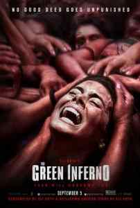 Poster for Eli Roth's The Green Inferno.