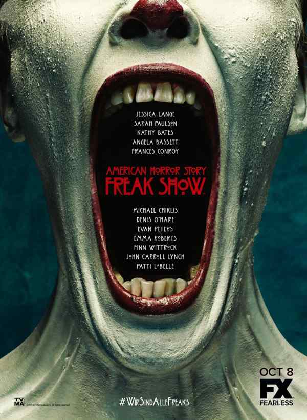 American Horror Story Preview - American Horror Story teaser. A new one sheet for Ryan Murphy's American Horror Story: Freak Show.