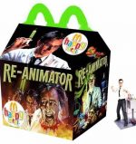 If Stuart Gordon's Re-Animator was marketed as a Happy Meal. Art by Newt Clements.
