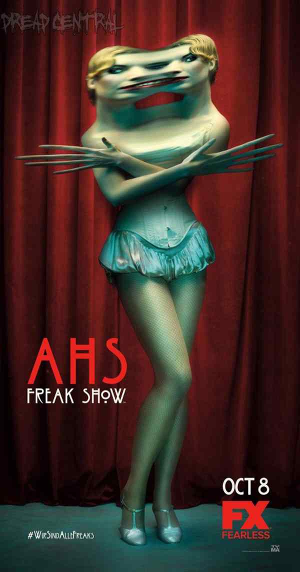 AHS - Ryan Murphy. Freak Show Teaser A teaser poster for Ryan Murphy's American Horror Story: Freak Show.