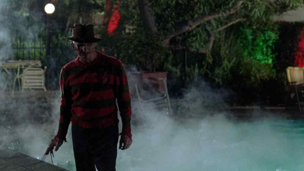 freddy krueger in a nightmare on elm street.