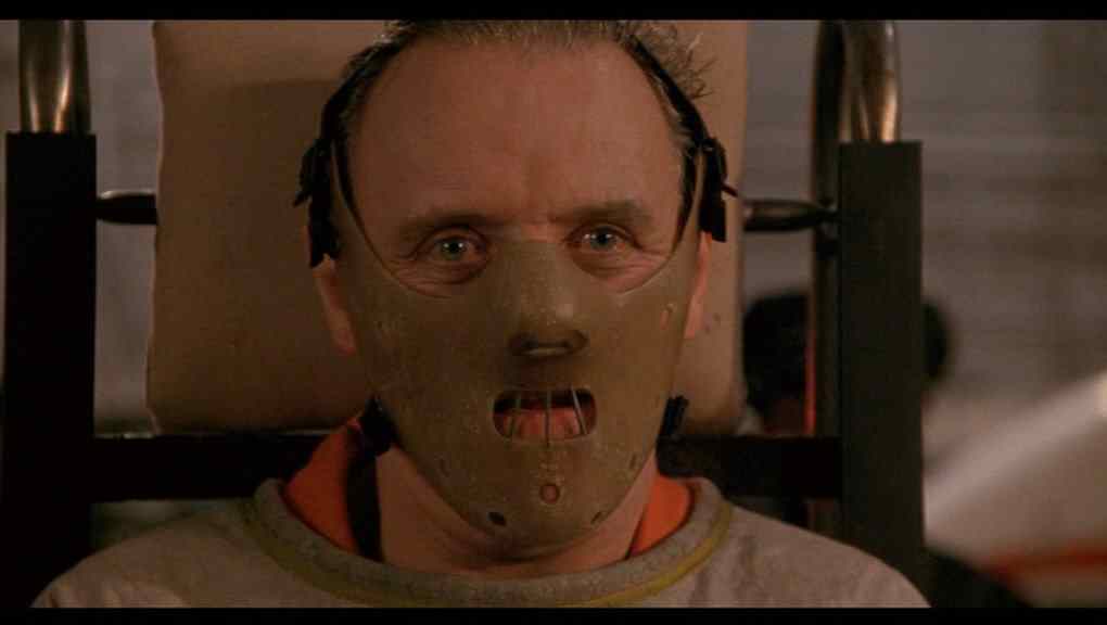 Anthony Hopkins who plays a cannibal in movie The Silence of the Lambs.