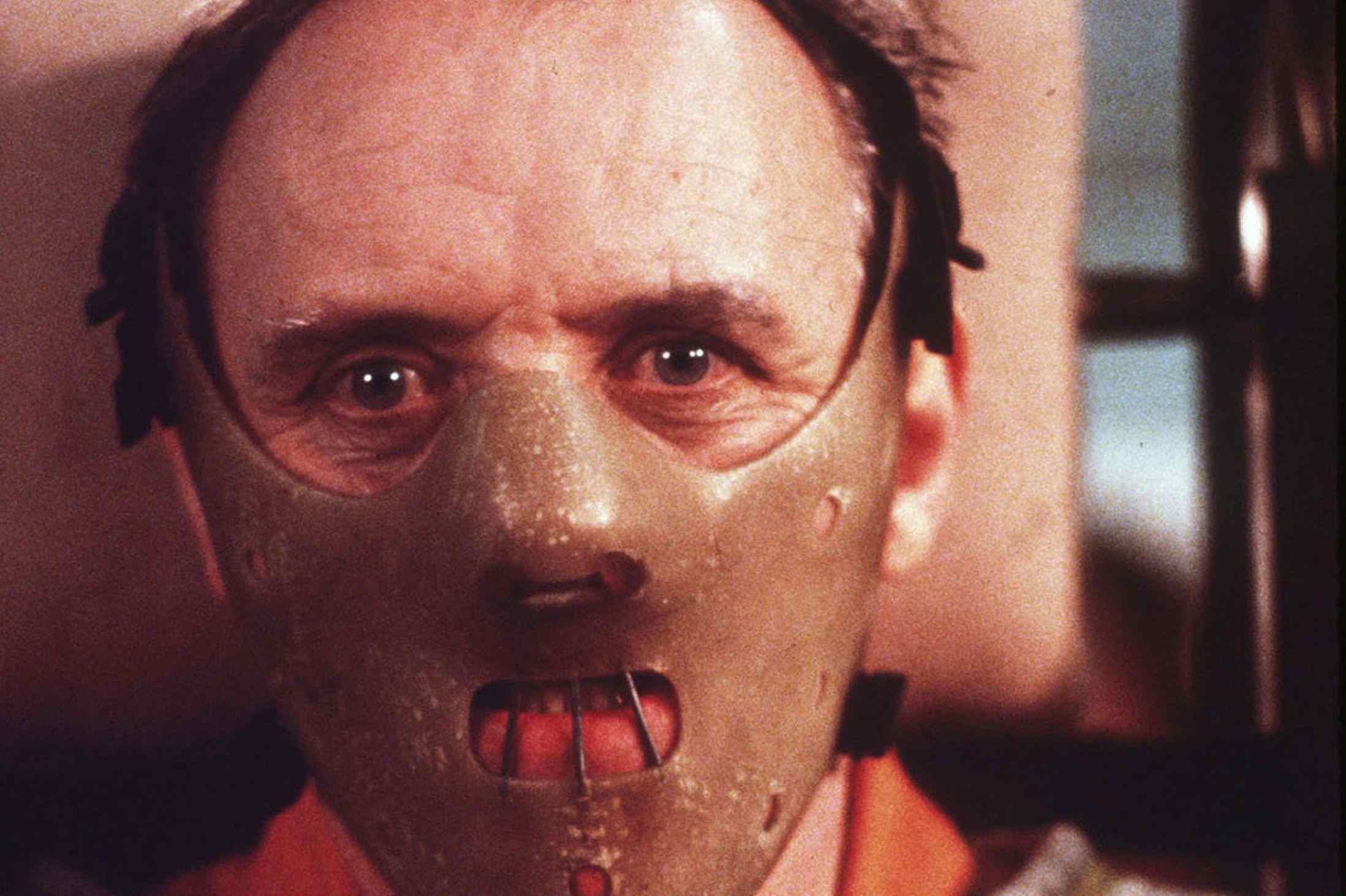 Anthony Hopkins in the hit movie The Silence of the Lambs.