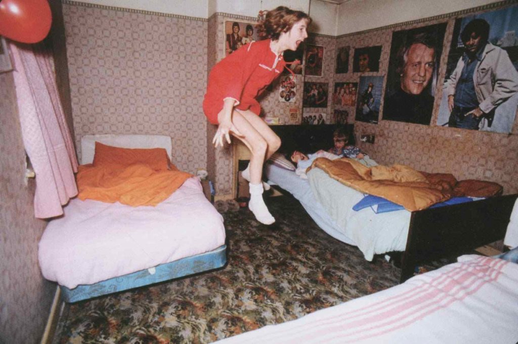 Peggy's 11-year old daughter Janet was discovered levitating and seemingly possessed by the spirit of Bill Wilkins.