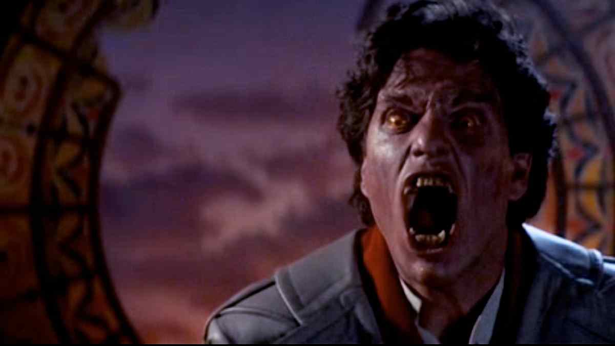 Fright Night 1985 starring Jerry Dandrige and directed by Tom Holland.
