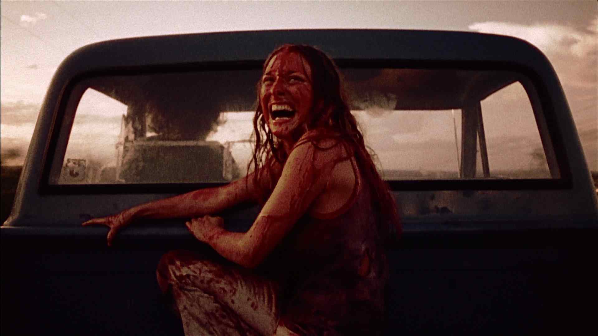 Marilyn Burns who plays Sally Hardesty in the hit horror The Texas Chainsaw Massacre.