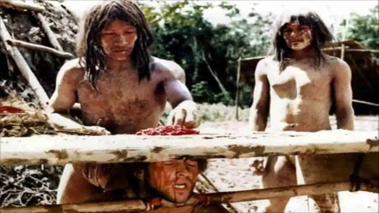 The cannibal Holocaust directed by Ruggero Deodato.