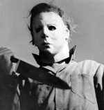 Michael Myers who is the infamous character in the popular Halloween movies. The original was directed by John Carpenter and the remake Rob Zombie.