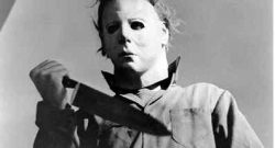 Michael Myers who is the infamous character in the popular Halloween movies. The original was directed by John Carpenter and the remake Rob Zombie.