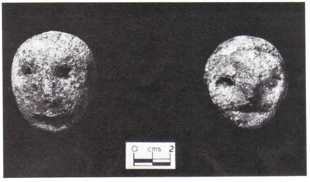 The Hexam Heads are mysterious stones in which people in the presence have seen a half-man, half-animal like figure.