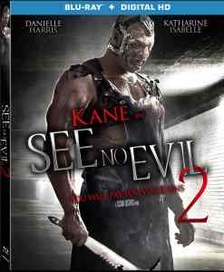 Blu-ray box cover for Jen Soska and Sylvia Soska's See No Evil 2.