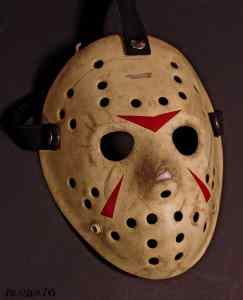 Handmade Jason Voorhees Mask.